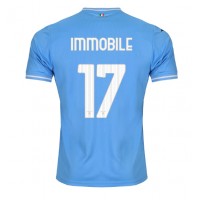 Fotballdrakt Herre Lazio Ciro Immobile #17 Hjemmedrakt 2023-24 Kortermet